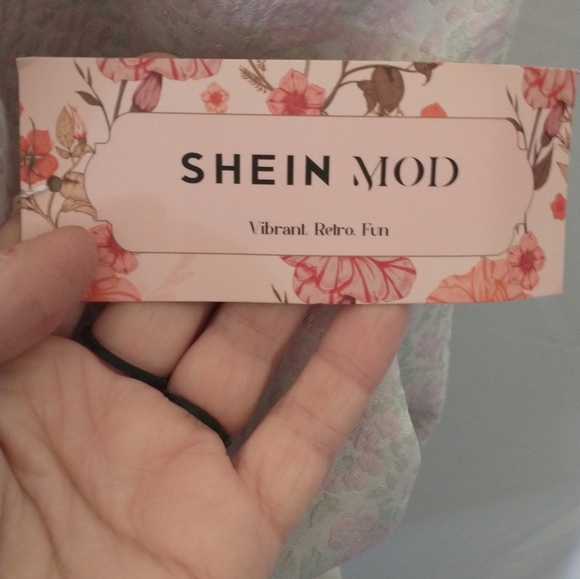 Mod Retro Shein Charming Pink Fairycore Cottagecore Dress XS - Picture 5 of 6